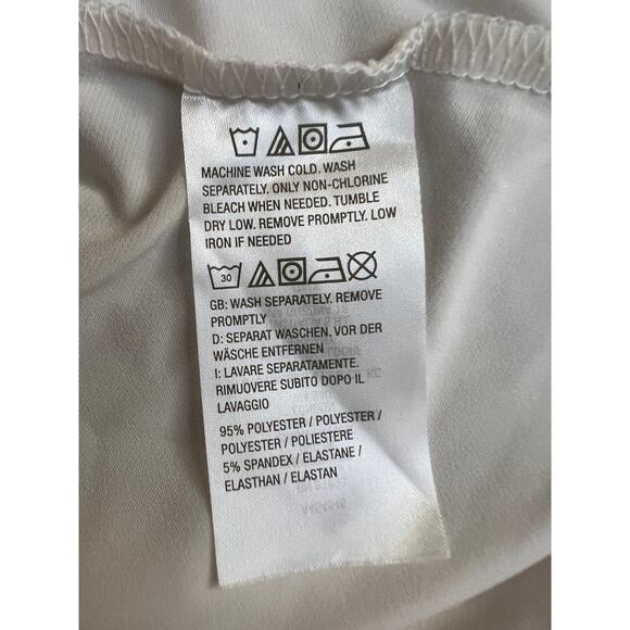 Susan Graver X-Large 18/20 Liquid Knit TOP Modern Essentials Cream Ivory XL QVC - Picture 7 of 7